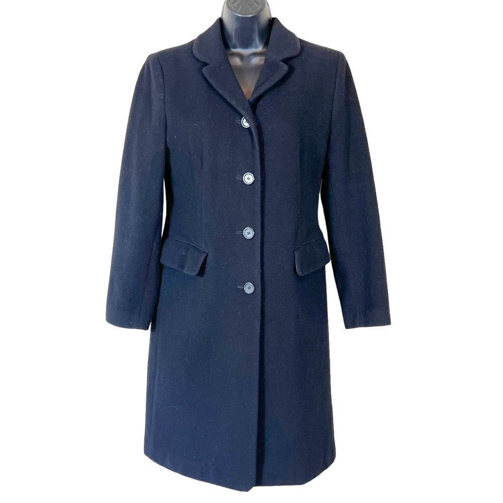 Ann Taylor Vintage Wool Ladies Coat Sz 2